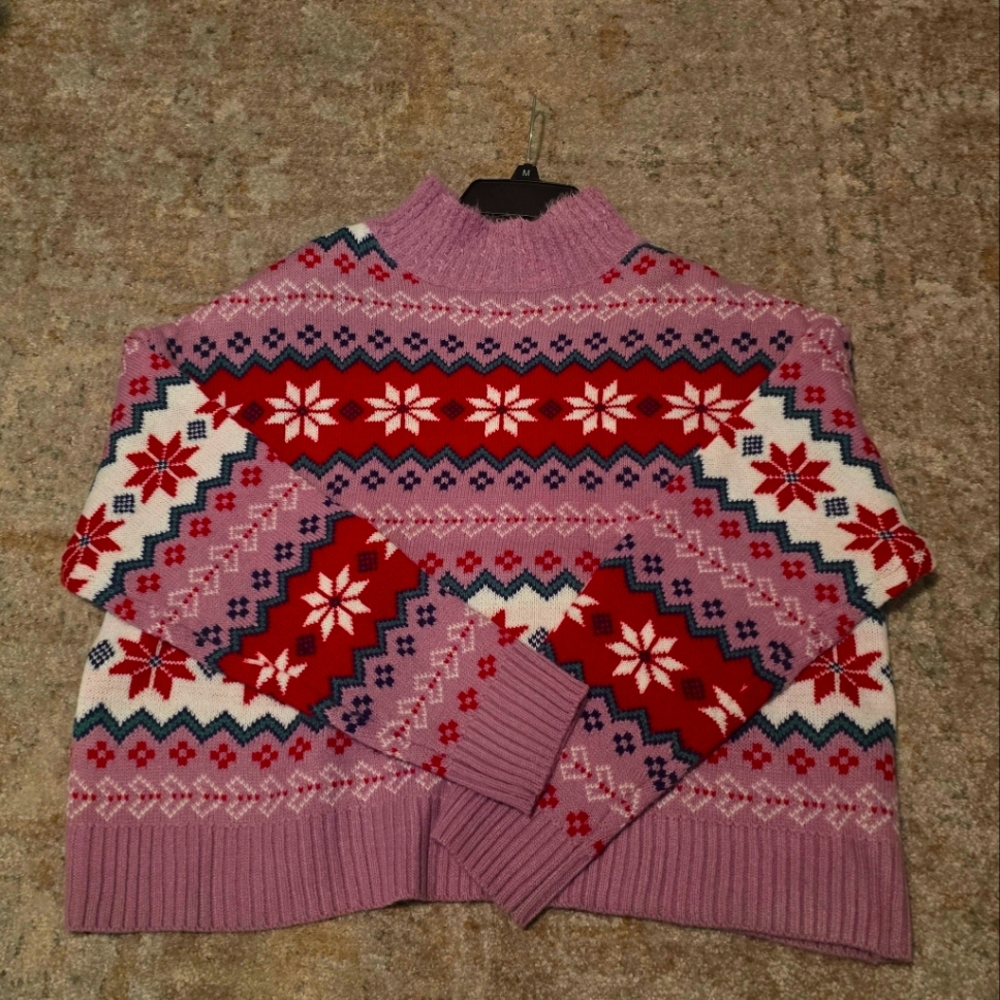 Warm Winter Cropped Sweater